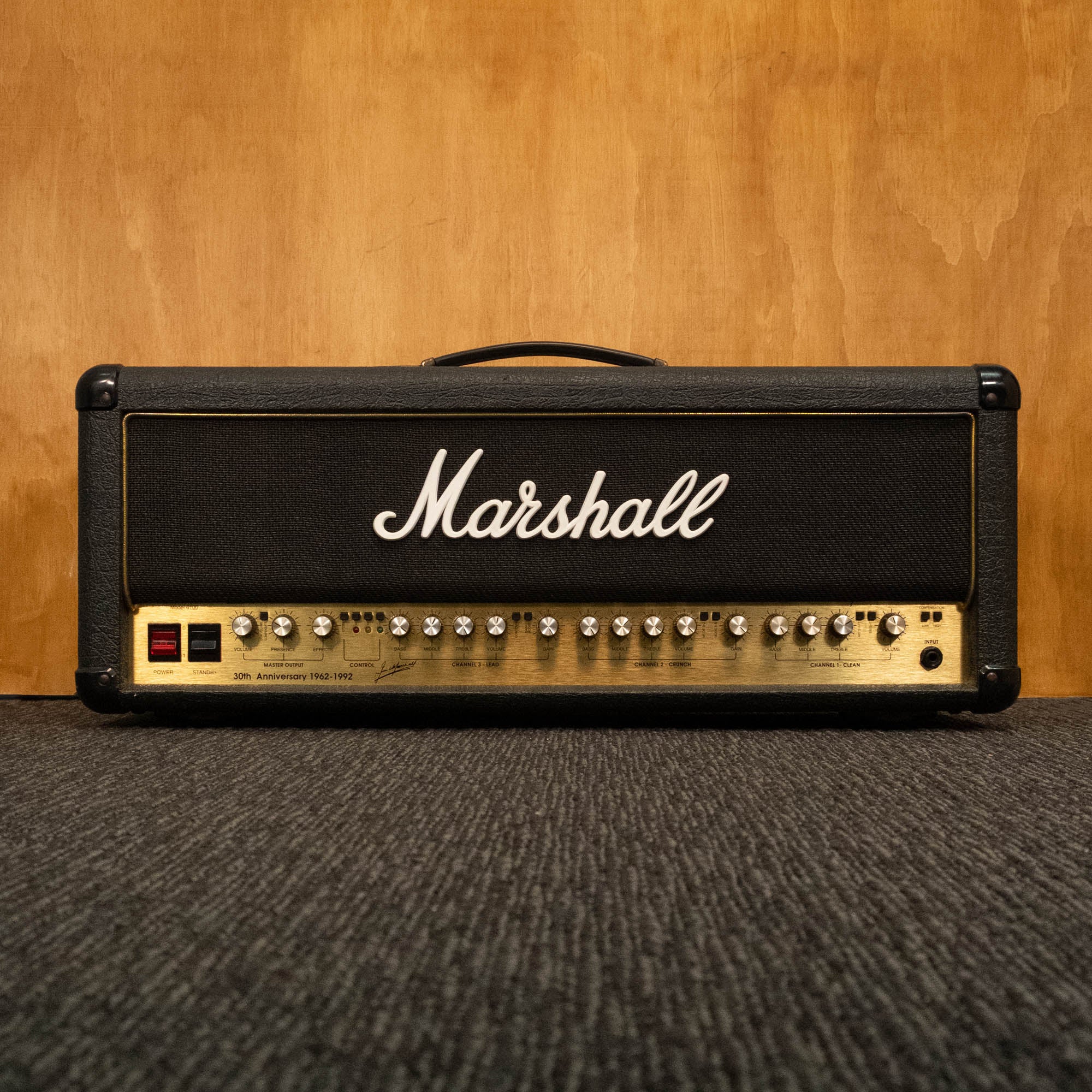 Marshall 6100 30th Anniversary Series 3-Channel 100w Guitar Amplifier Head (937480109) - Preloved