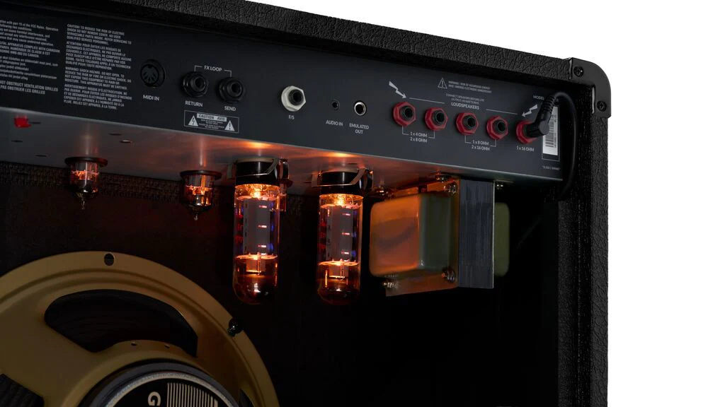Marshall DSL40C 40W 2 Channel 1 x 12 inch Valve Guitar Amplifier Combo in Limited Edition Stealth Finish - Image 3