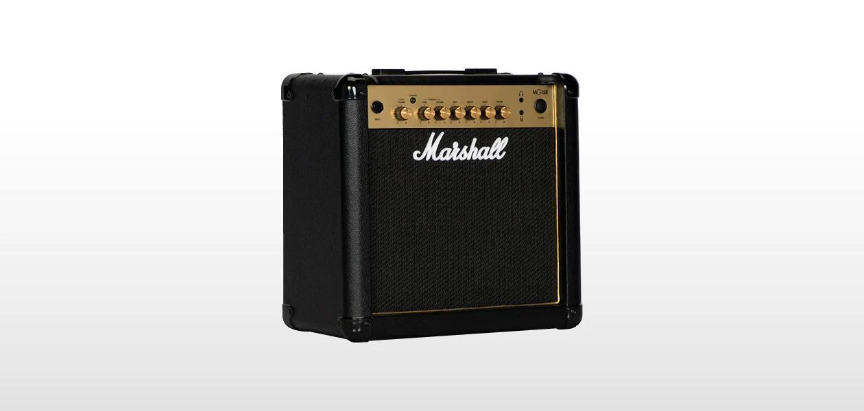 Marshall MG15GR 15W MG Gold Guitar Combo Amp with Reverb - Image 2