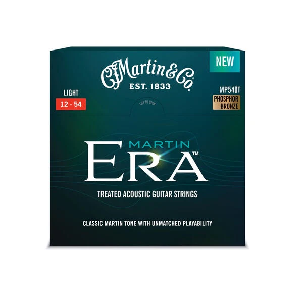 Martin Era Treated Acoustic Guitar Strings 12- 54 Light