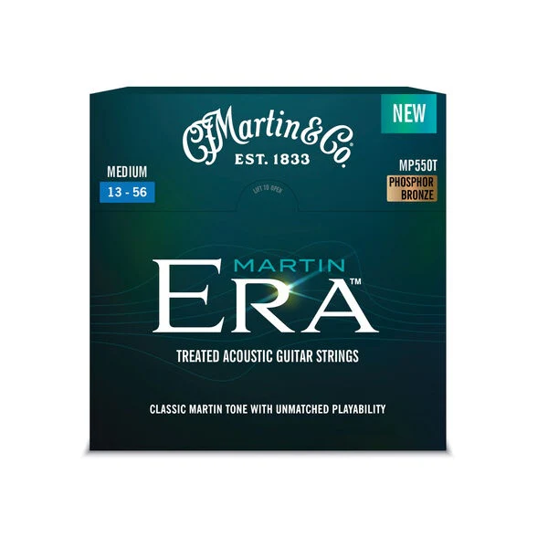 Martin Era Treated Acoustic Guitar Strings 13- 56 Medium