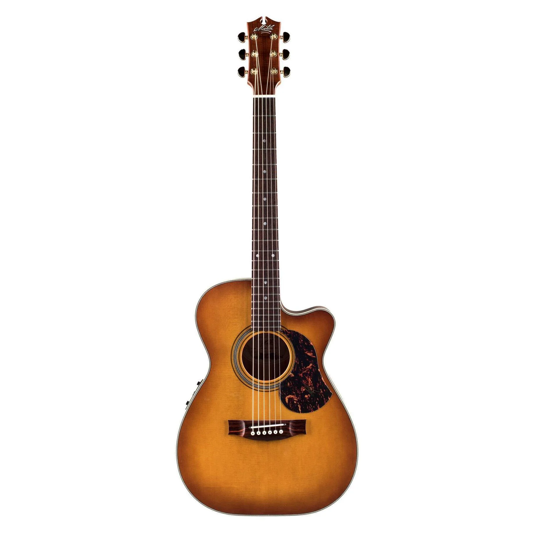 Maton EBG808C Nashville Acoustic Electric Guitar with Cutaway - Image 2