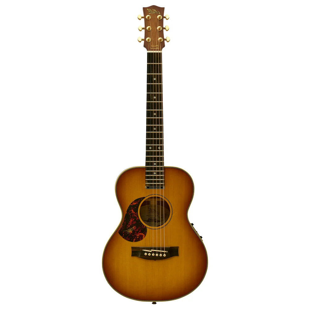 Maton EMD-6LH Left Handed Diesel Mini Acoustic Electric Guitar (EMD6LH) - Image 4