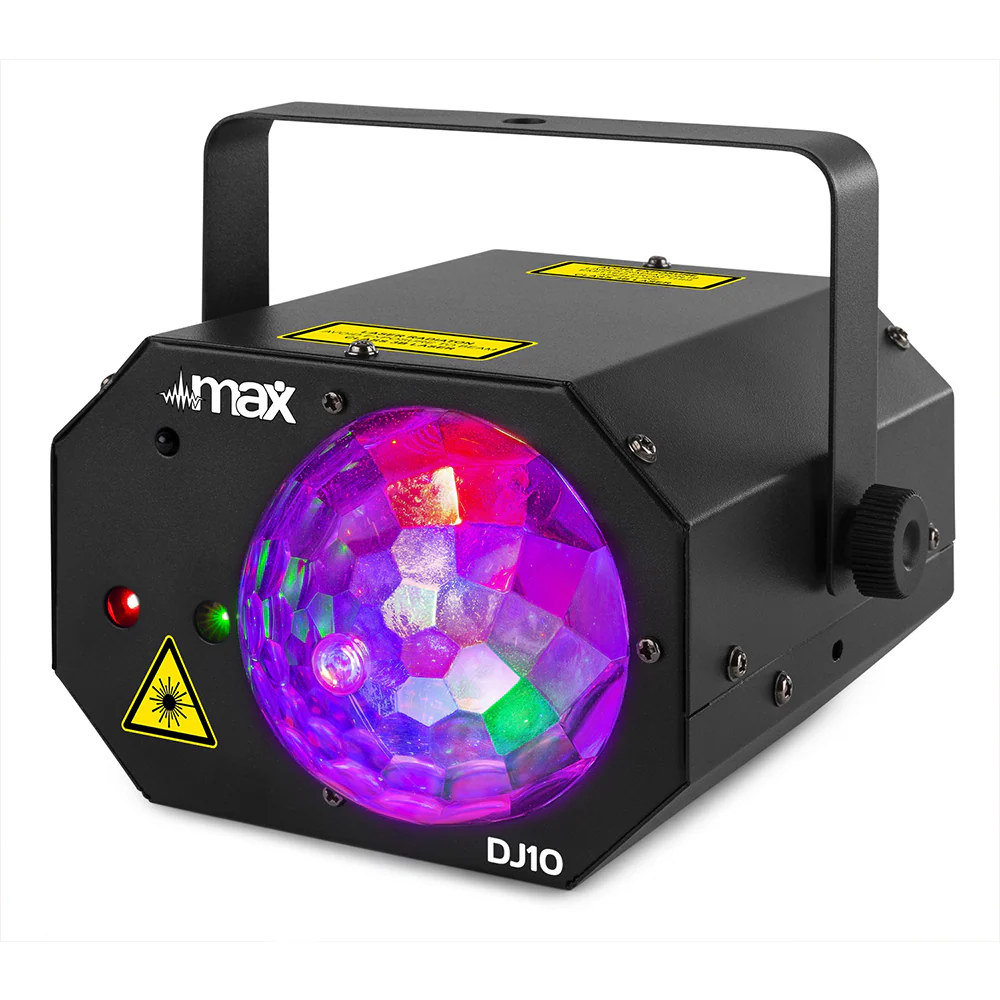 MAX DJ10 LED / Laser Effect Light - Image 8