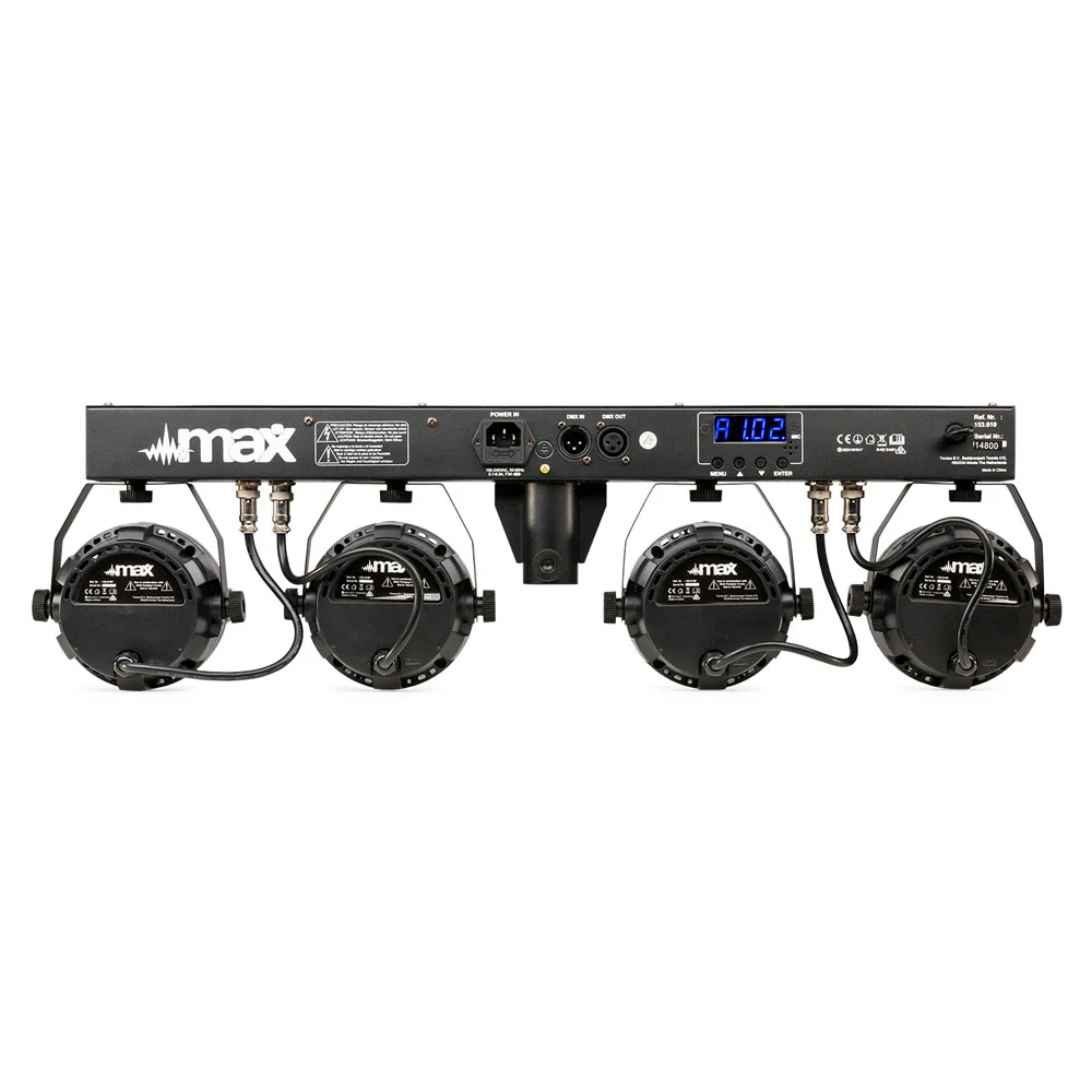 MAX PartyBar11 ‚Äì 4x 20W 3-in-1 COB LEDs - Image 6