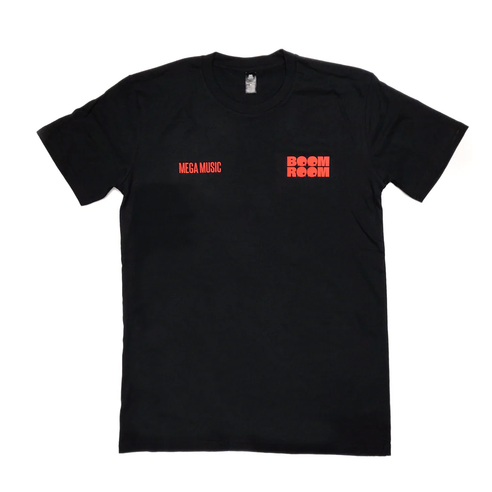 Mega Music 'Boom Room' T-Shirt in Black - Medium - Image 3