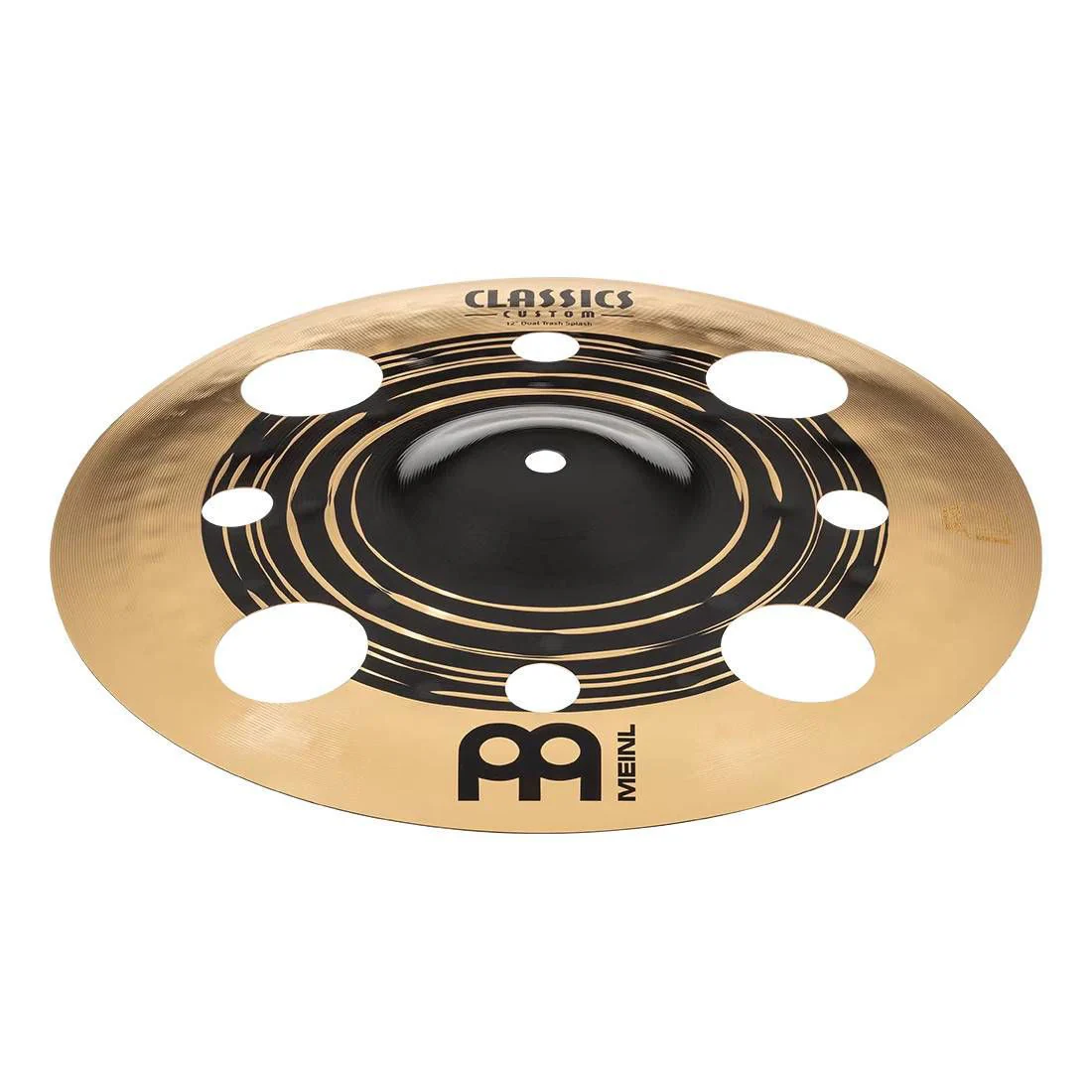 Meinl 12in Classics Custom Dual Trash Splash Cymbal - Image 2
