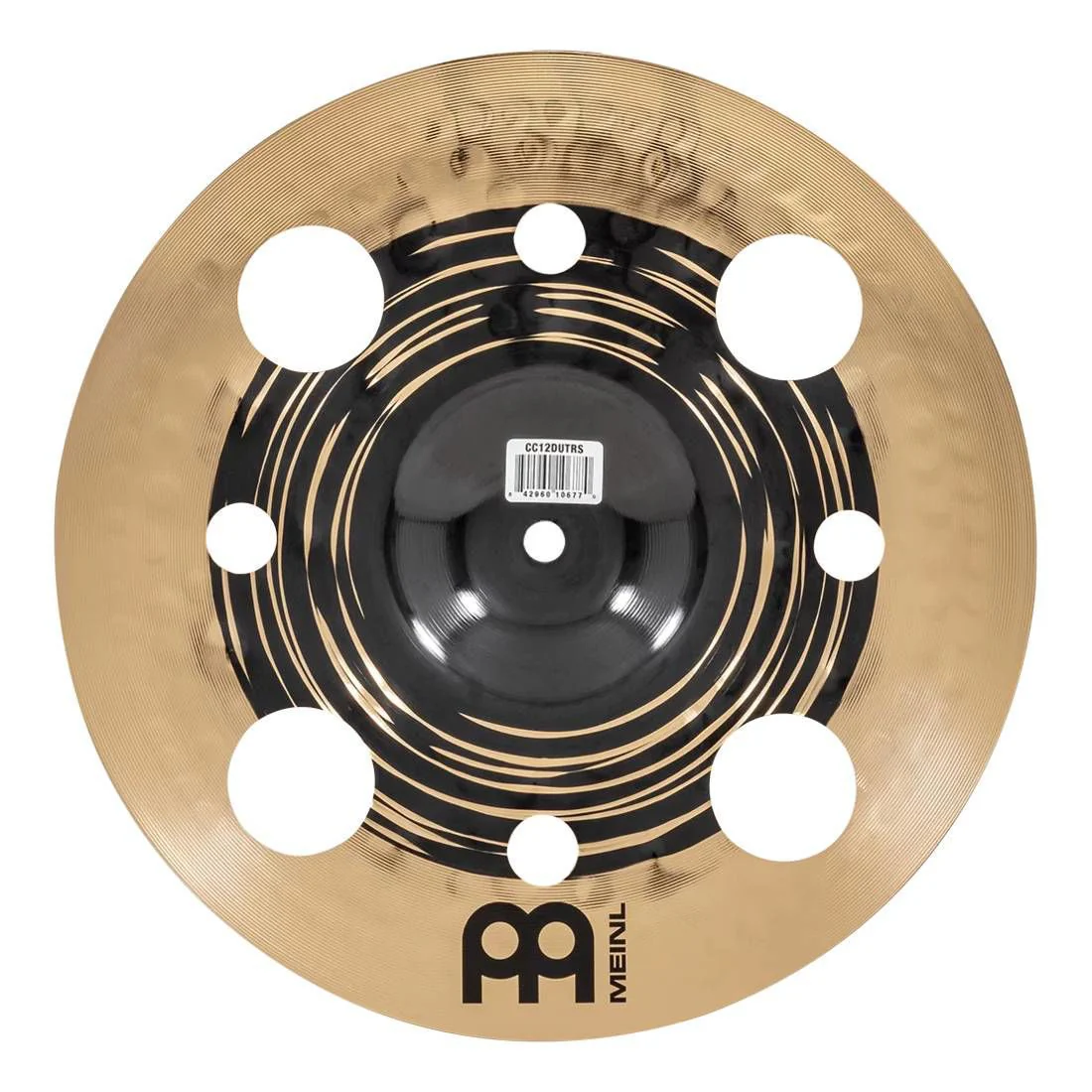 Meinl 12in Classics Custom Dual Trash Splash Cymbal - Image 4