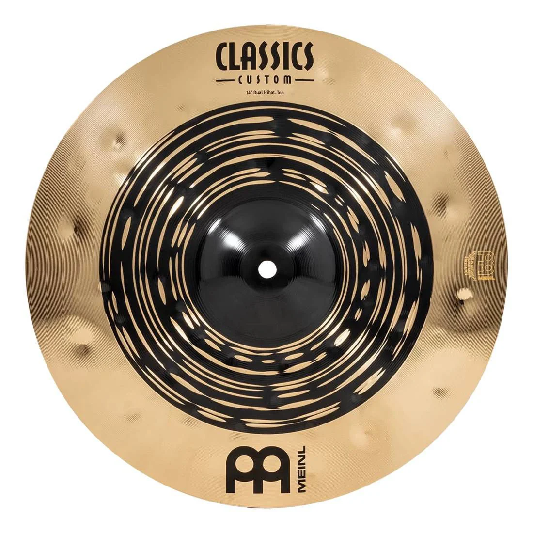 Meinl 14in Classics Custom Dual Hi-hat Cymbal - Image 3