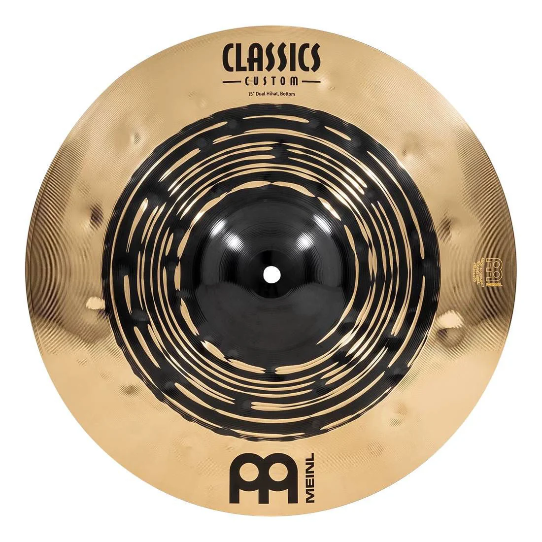 Meinl 15in Classics Custom Dual Hi-hat Cymbal - Image 5