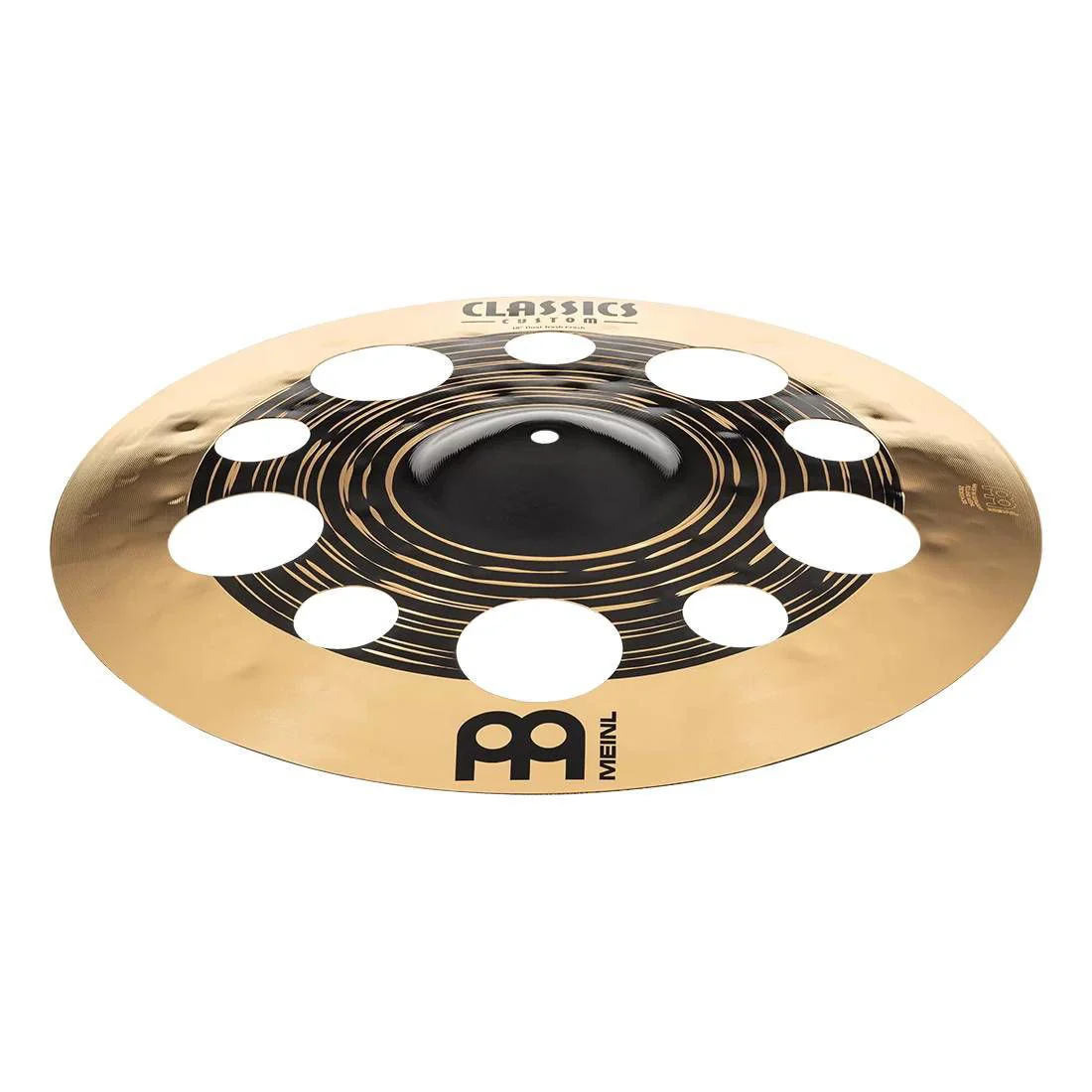 Meinl 18in Classics Custom Dual Trash Crash Cymbal - Image 2