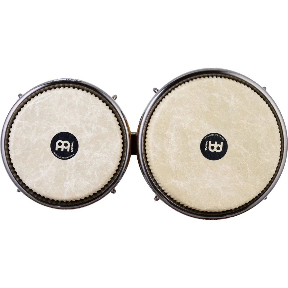 Meinl AA400SY Alexandra Alban 7" & 8 1/2" Bongo - Sunrise Yellow - Image 5
