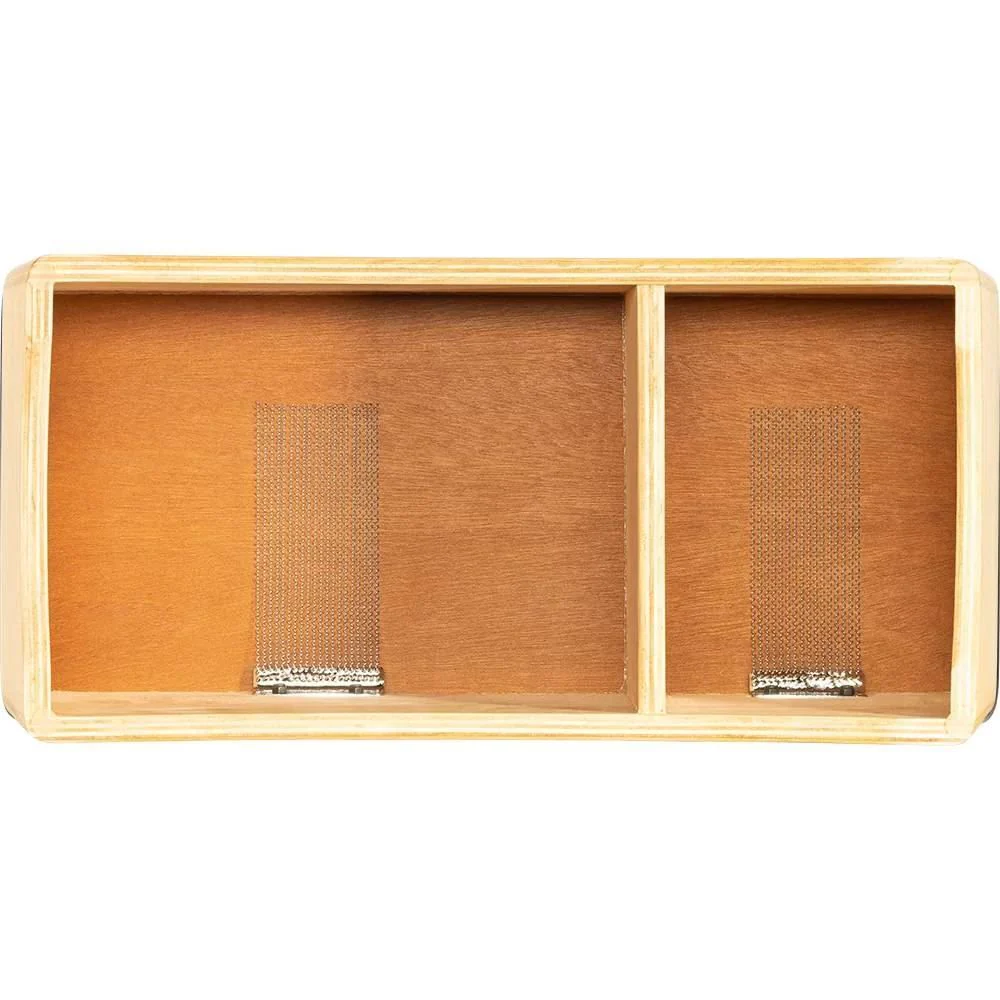 Meinl BCA2NTEBK-M Snare Bongo Cajon, Ebony Black Playing Surface - Image 3