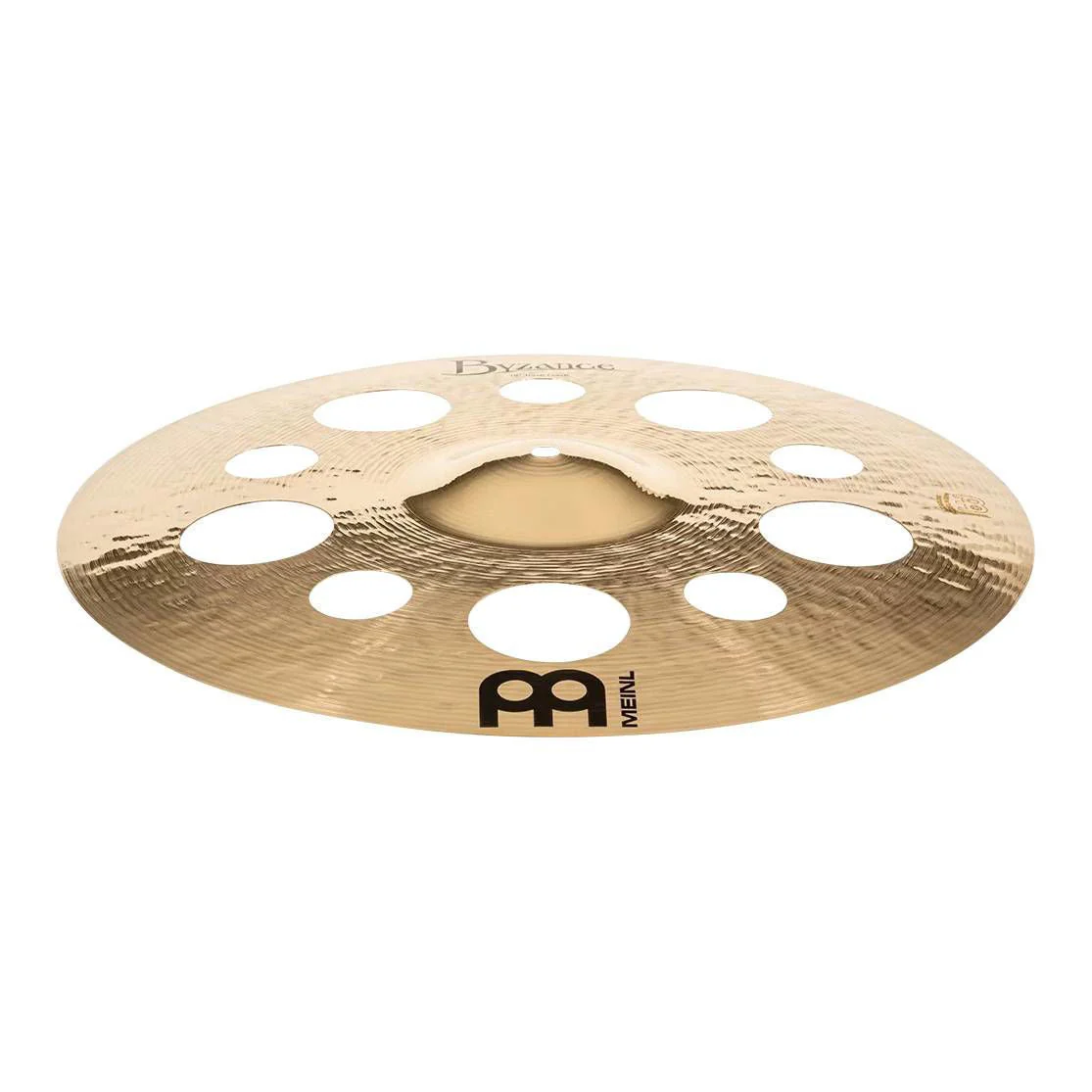 Meinl Byzance Brilliant B18TRC-B 18 Inch Trash Crash Cymbal (B18TRCB) - Image 2