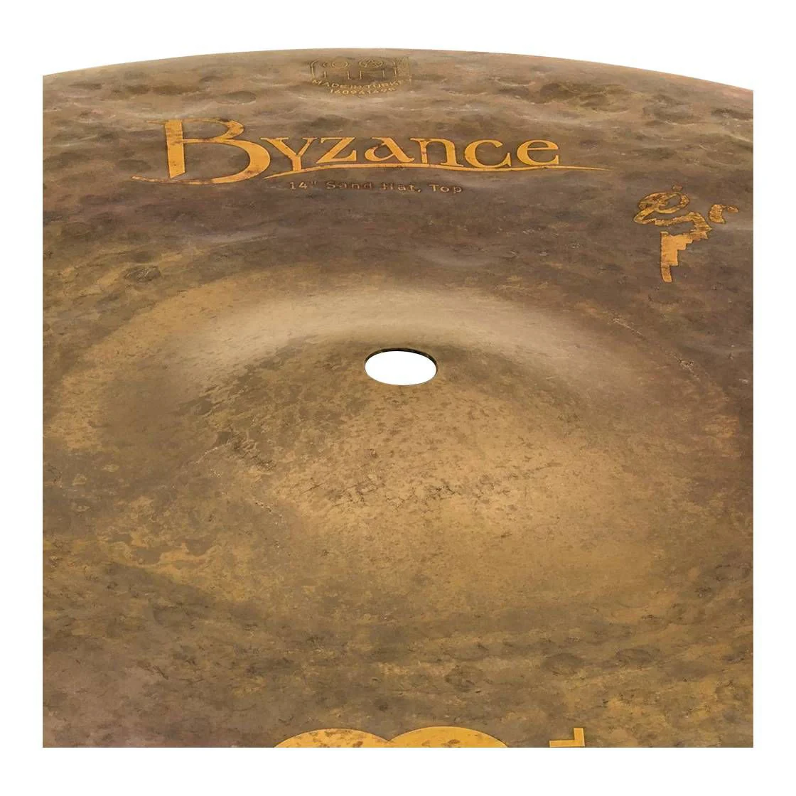 Meinl Byzance Vintage 14 Inch Sand Hi Hats Cymbal - Image 3