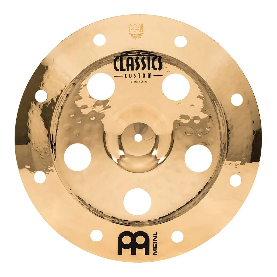 Meinl Classics Custom Brilliant 16 Inch Trash China Cymbal