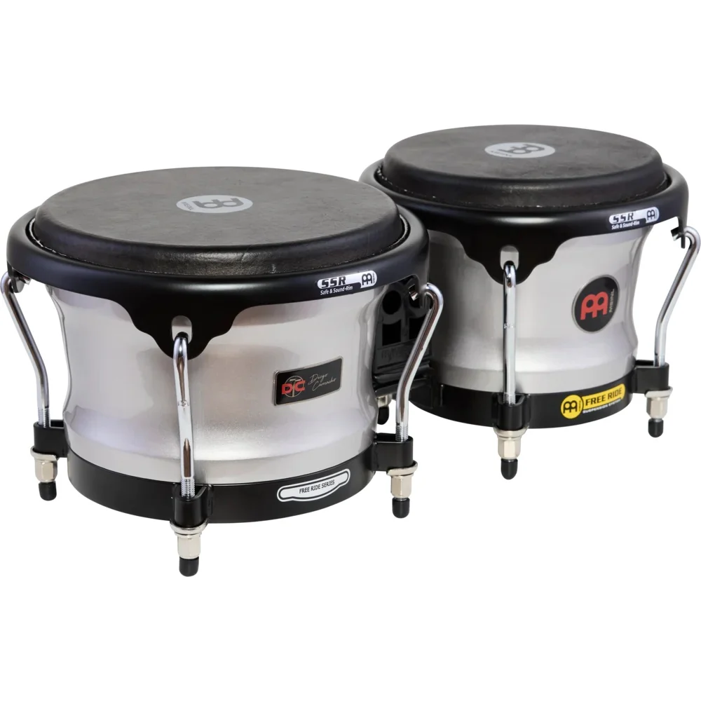 Meinl DC400PG Diego Camacho Signature 7" & 8 1/2" Bongo - Pearl Grey - Image 4