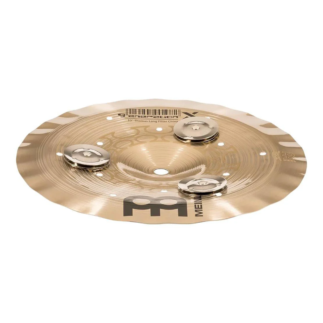 Meinl Generation X 10 Jingle Filter China Cymbal - Image 2