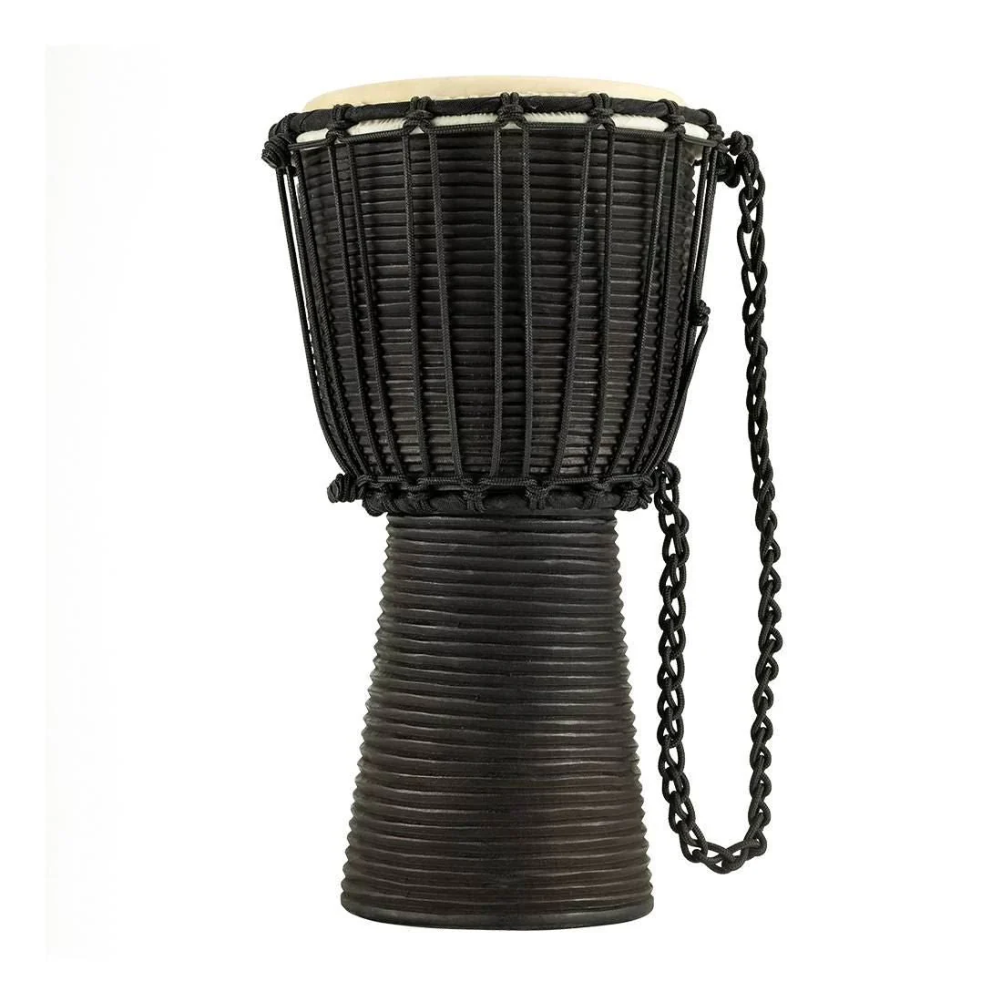 Meinl HDJ3-S 8in Headliner Rope Tuned Black River Djembe - Image 2