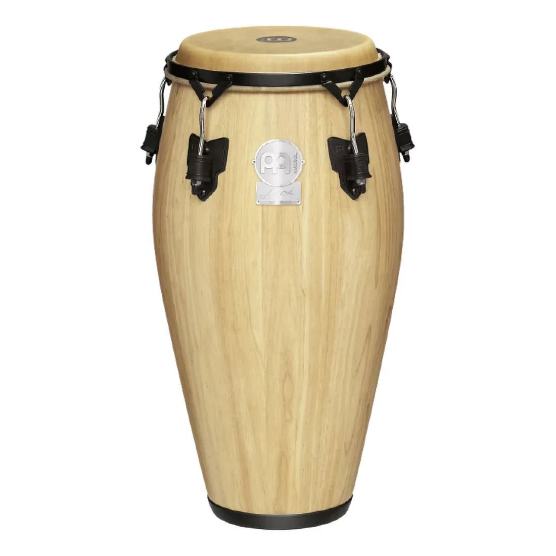Meinl LC11NT-M 11in M Artist Series Luis Conte Series Quinto in  Natrual with True Skin Buffalo Head