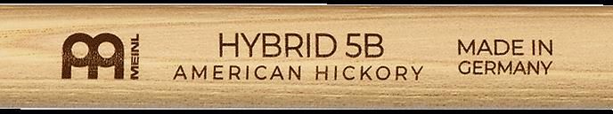 Meinl SB107 Hybrid 5B Wood Tip Drumsticks - Image 3