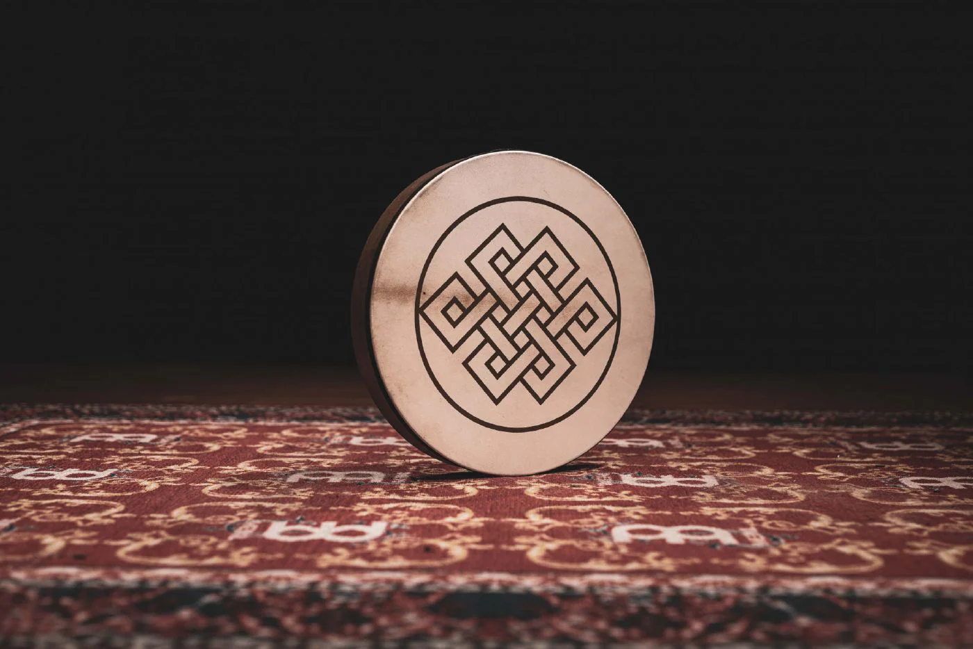 Meinl Sonic Energy Hand Drum - 16in - Endless Knot - Image 2