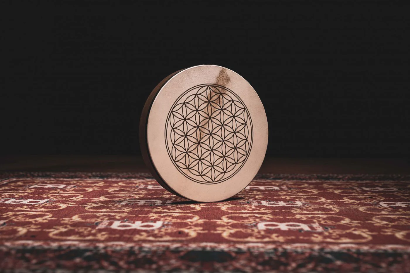 Meinl Sonic Energy Hand Drum - 16in - Flower Of Life - Image 2