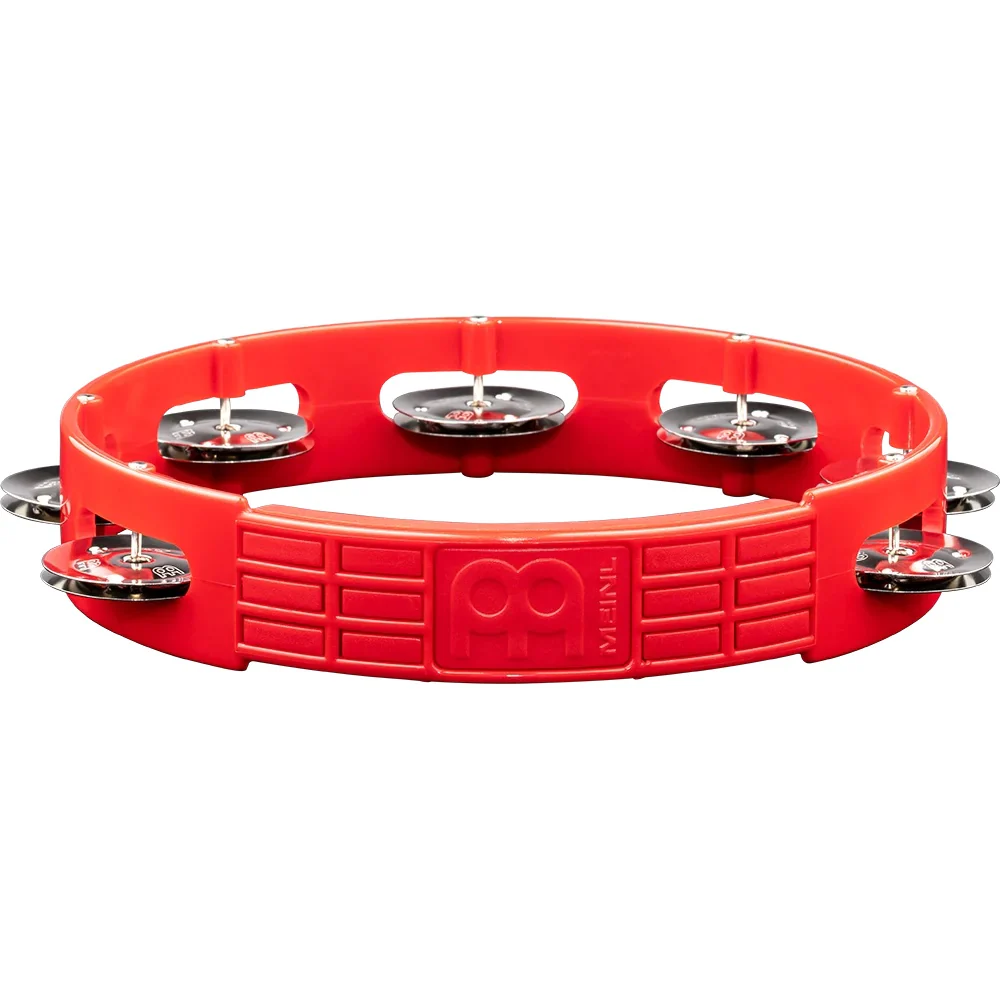 Meinl Tambourine: Headliner Tour, ABS, 1 Row, 8, Red