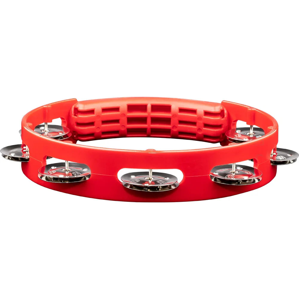 Meinl Tambourine: Headliner Tour, ABS, 1 Row, 8, Red - Image 2