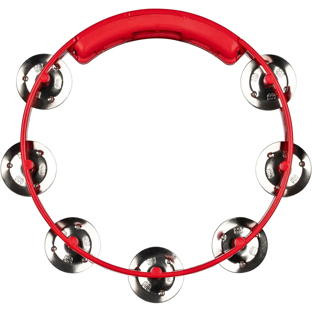 Meinl Tambourine: Headliner Tour, ABS, 1 Row, 8, Red - Image 4