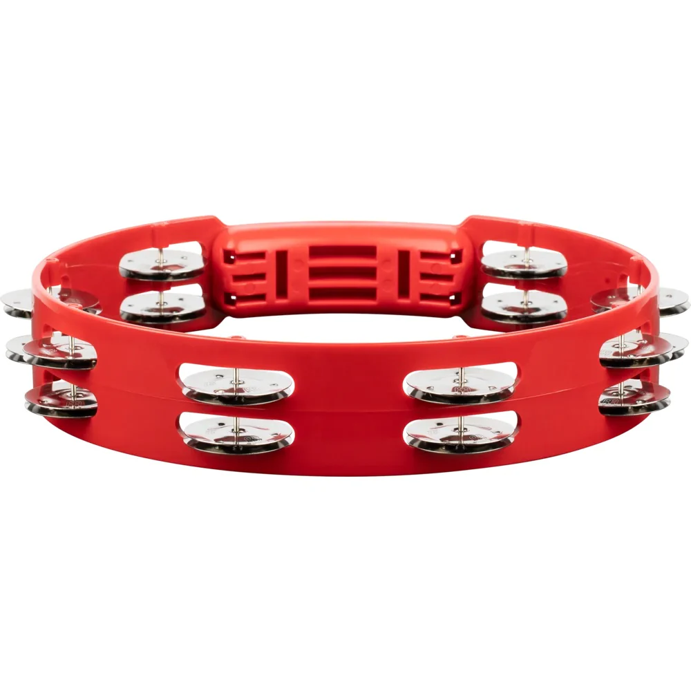 Meinl Tambourine: Headliner Tour, ABS, 2 Row, 10, Red - Image 2