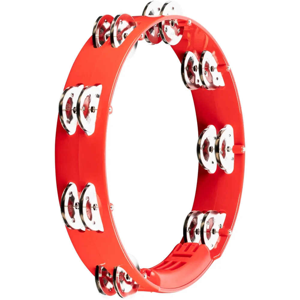 Meinl Tambourine: Headliner Tour, ABS, 2 Row, 10, Red - Image 3