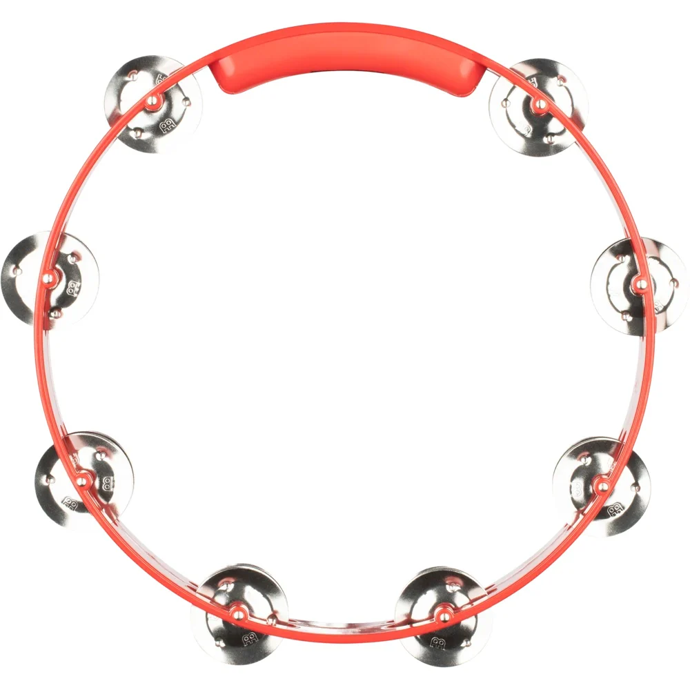 Meinl Tambourine: Headliner Tour, ABS, 2 Row, 10, Red - Image 4