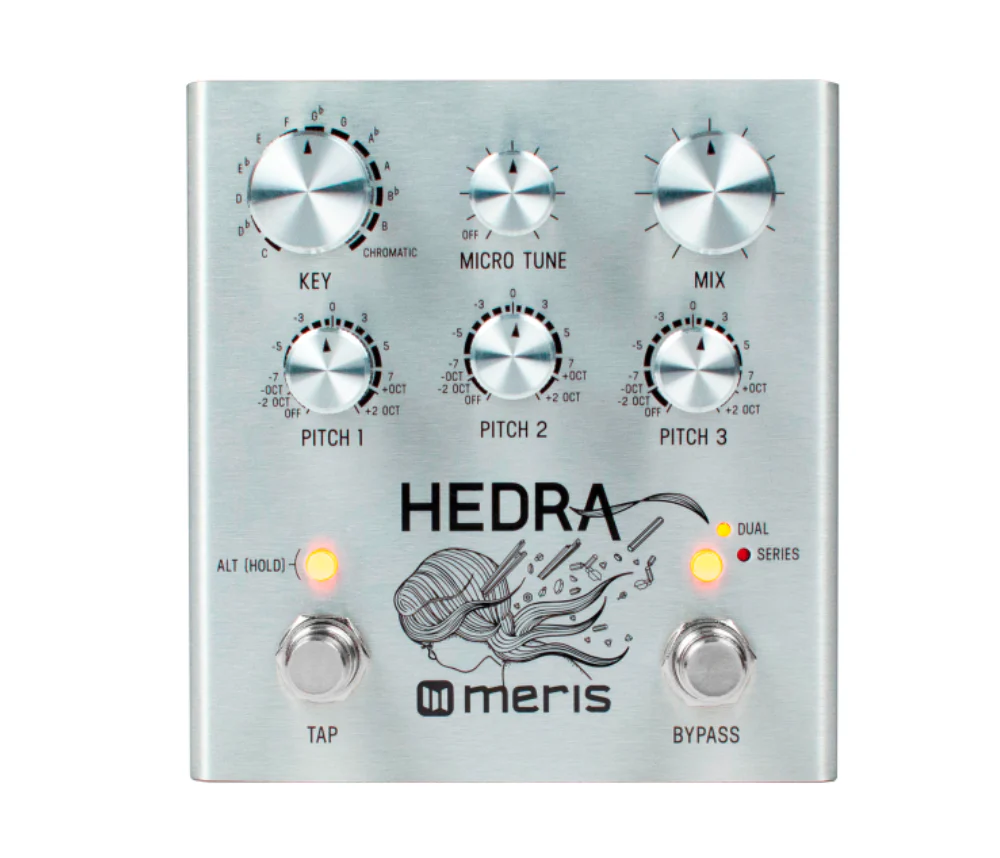 Meris Hedra 3-Voice Rythmic Pitch Shifter Guitar Effect Pedal - Image 4