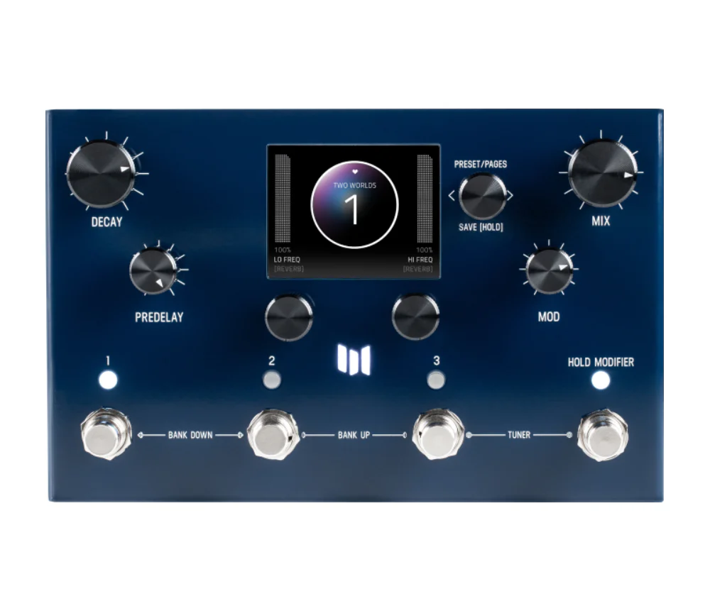 Meris MercuryX Modular Reverb System Guitar Effect Pedal