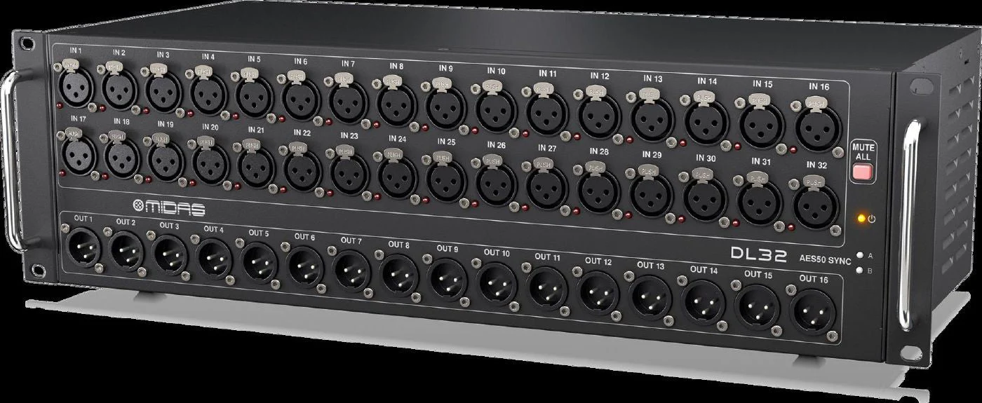 Midas DL32 32 Input/16 Output Stage Box - Image 5