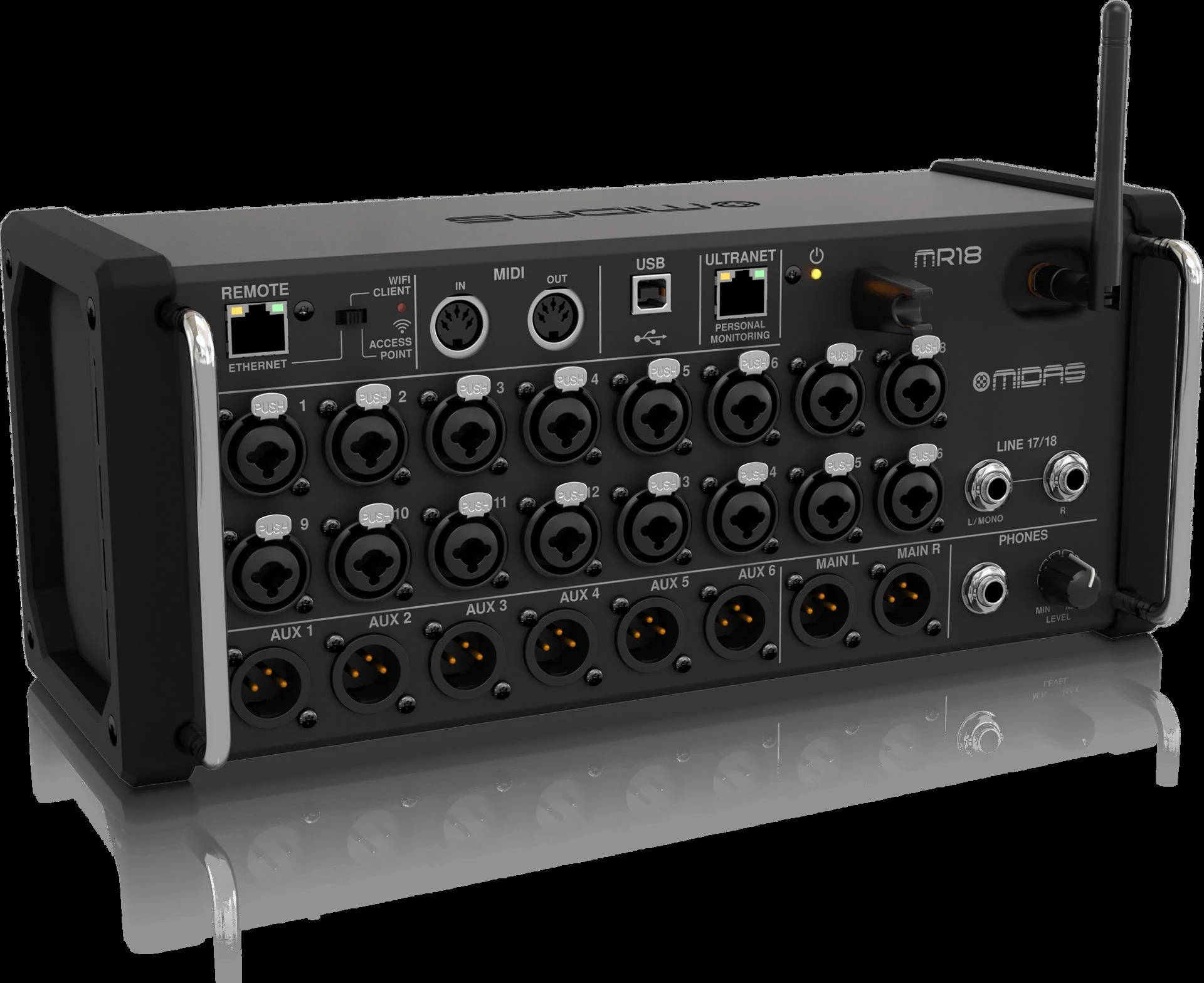 Midas MR18 18-Input Digital Mixer for iPad/Android Tablets - Image 9
