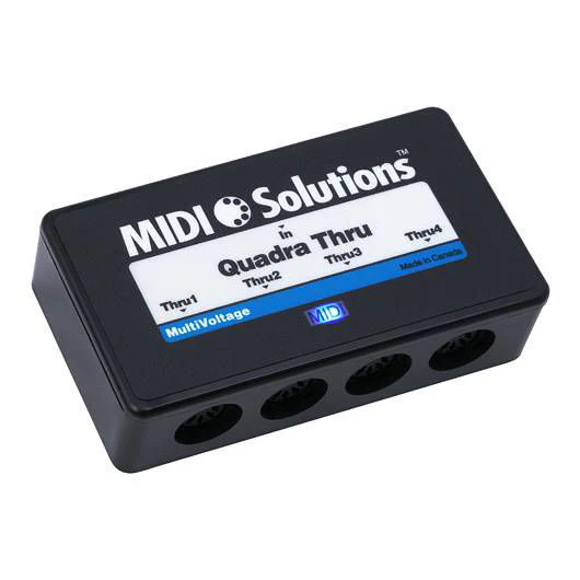 MIDI Solutions 1-In/4-Out Quadra Thru - Image 5