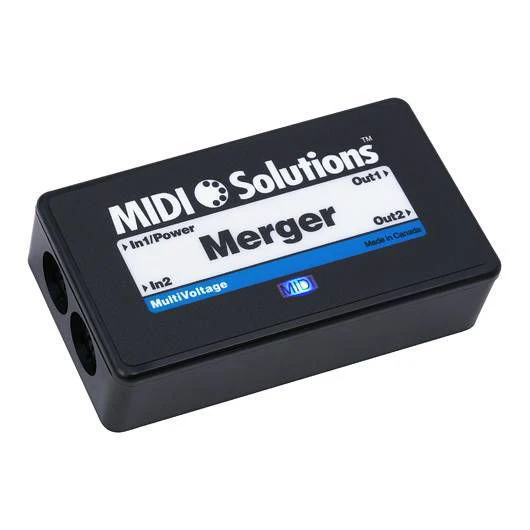 MIDI Solutions 2-In/2-Out MIDI Merger - Image 4