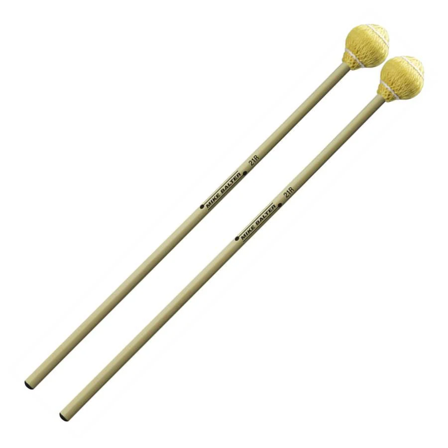 Mike Balter B21R Mallets Yellow Cord (Hard) with Ratten Handles