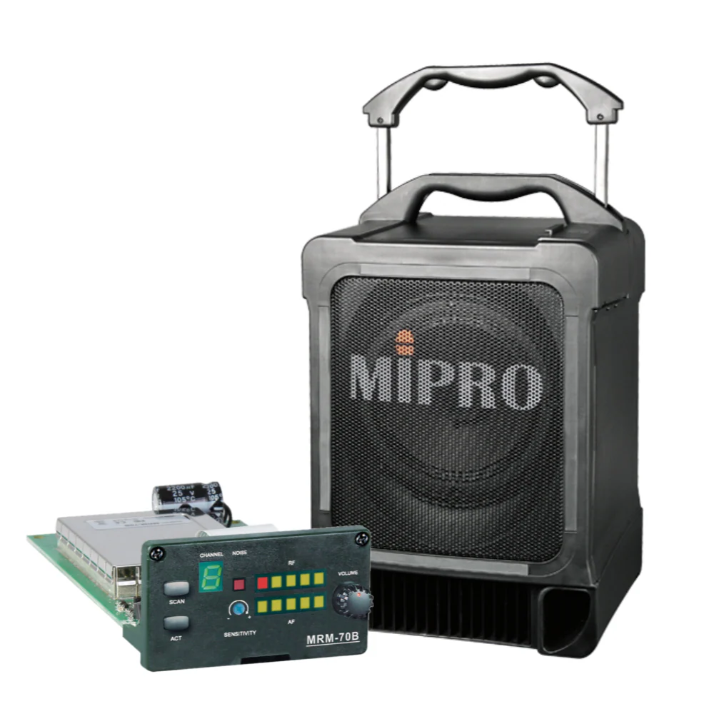 Mipro MA707 Portable PA System with MRM70B-5 Wireless Receiver - Image 2
