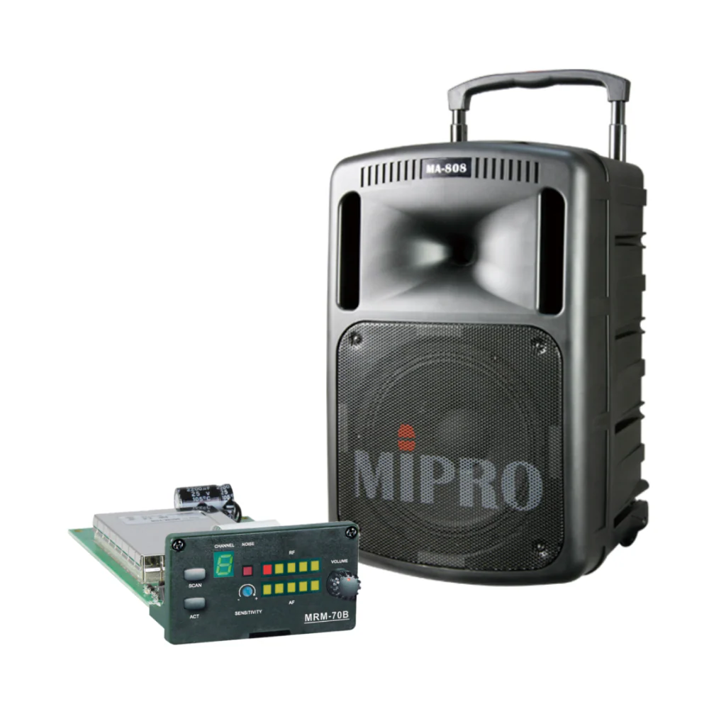 Mipro MA808 Portable PA System with MRM70B-5 Wireless Receiver - Image 6