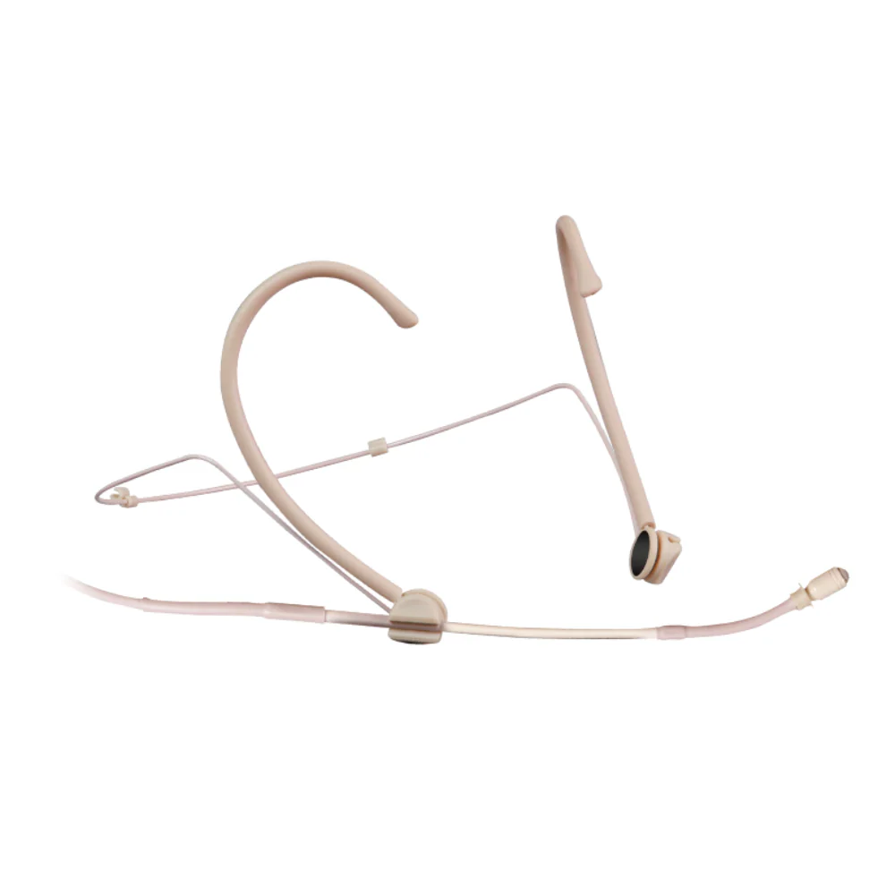 Mipro MU55HNS Slimline Headset with Mipro TA4F Connector in Beige - Image 2