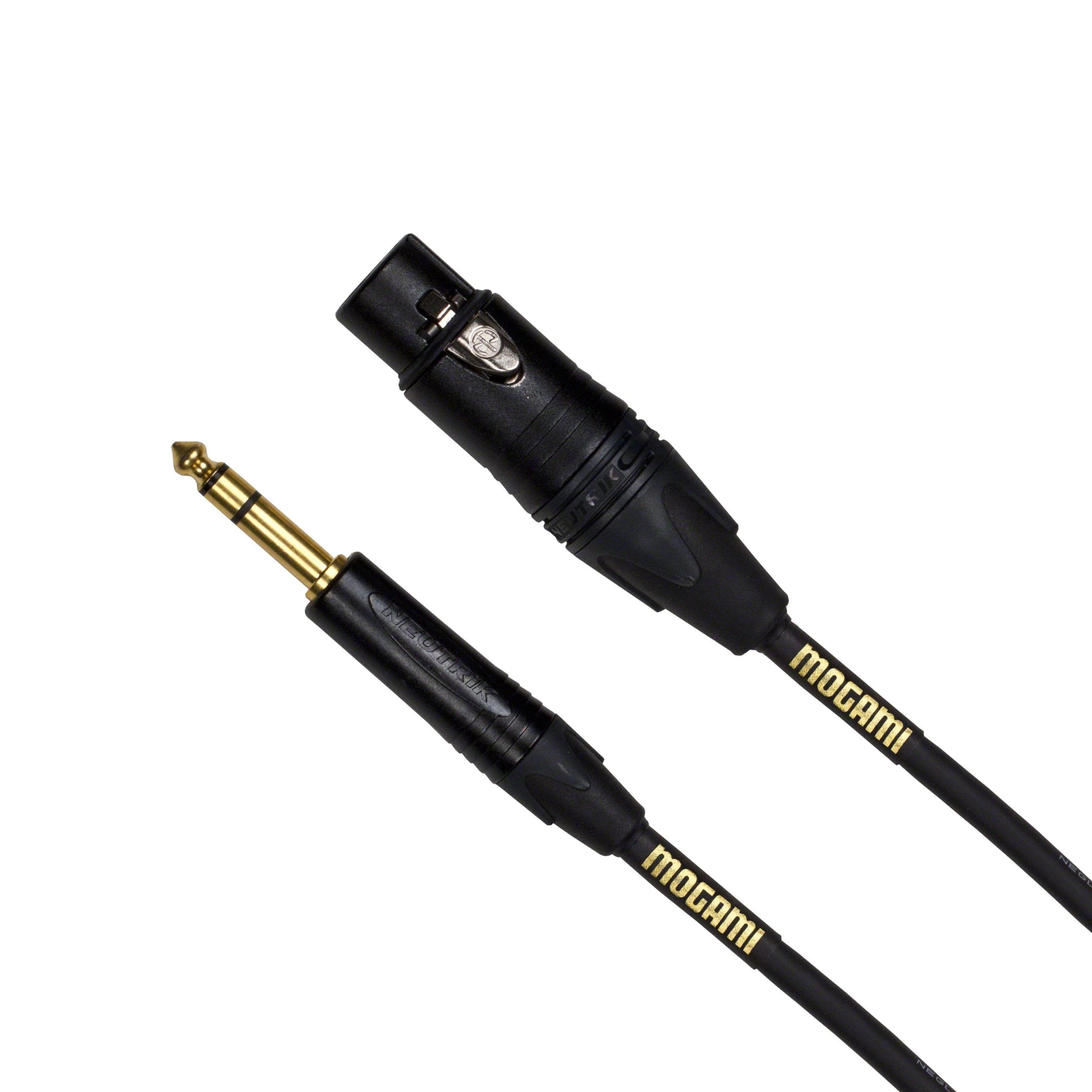 Mogami Gold 1/4 TRS Jack to Female XLR Cable - 6 Foot - Image 2