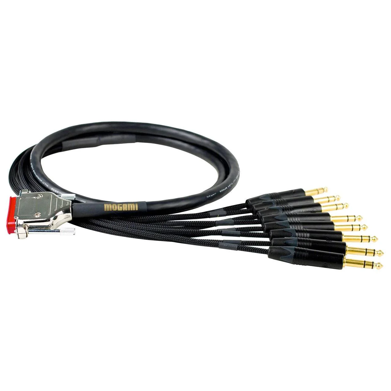 Mogami Gold DB25 to 8x 1/4 TRS Jack Cable - 5 Foot - Image 2