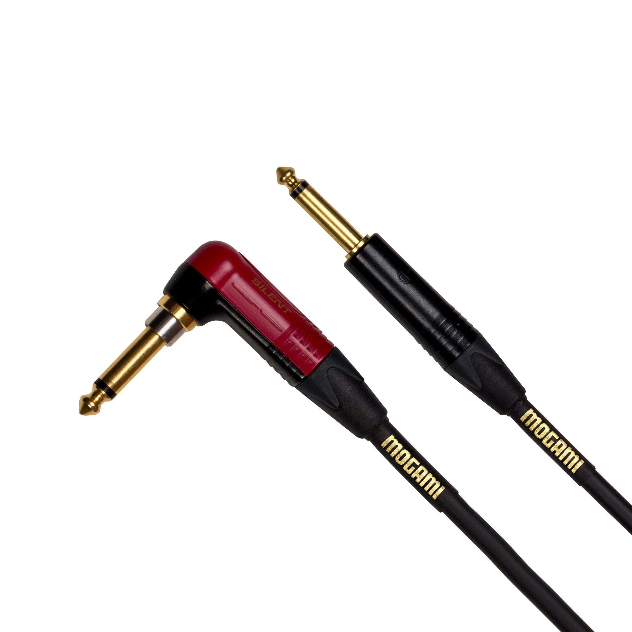 Mogami Gold Right Angle Silent Jack Instrument Cable - 25 Foot - Image 2