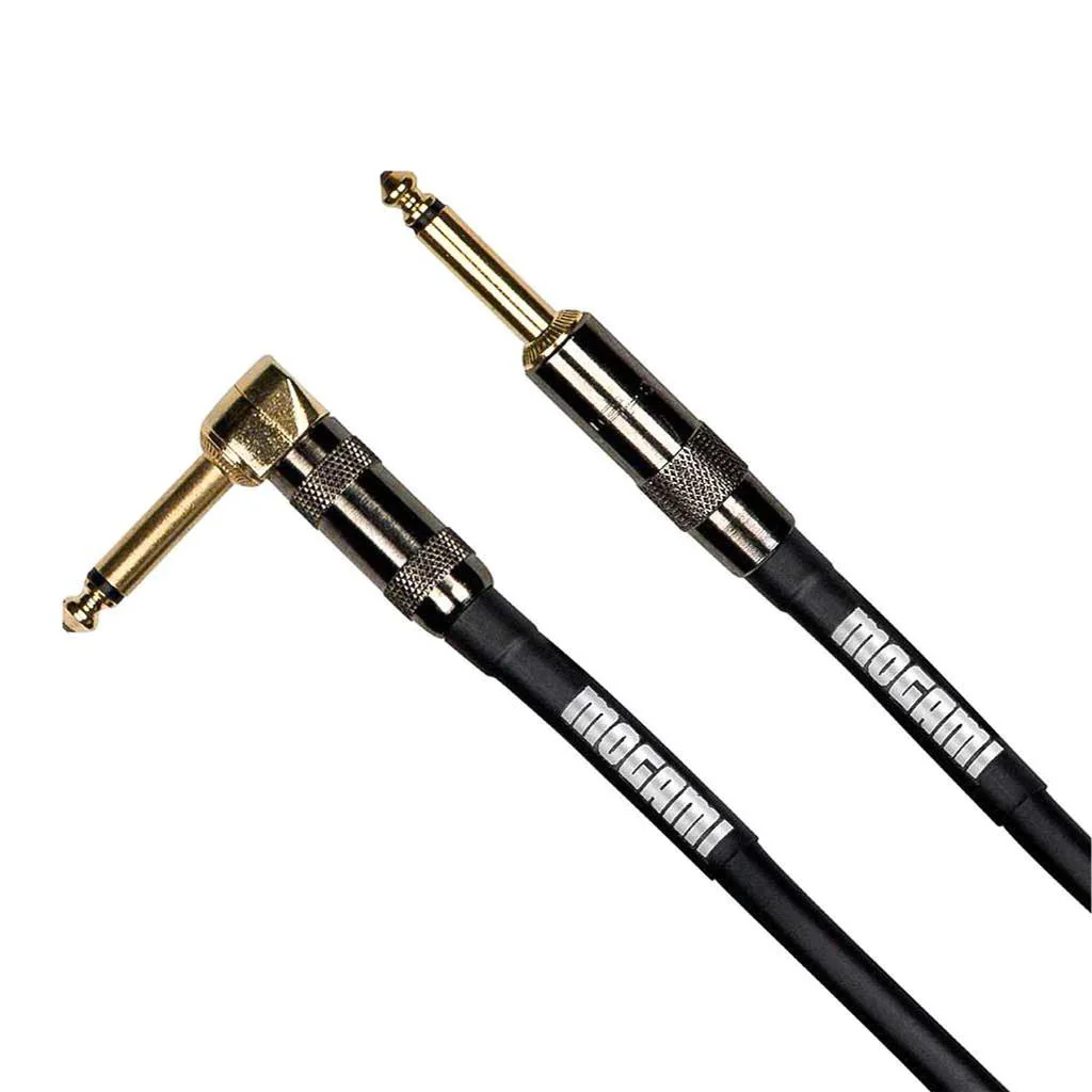 Mogami Platinum Right Angle Jack Guitar Cable - 6 Foot - Image 2