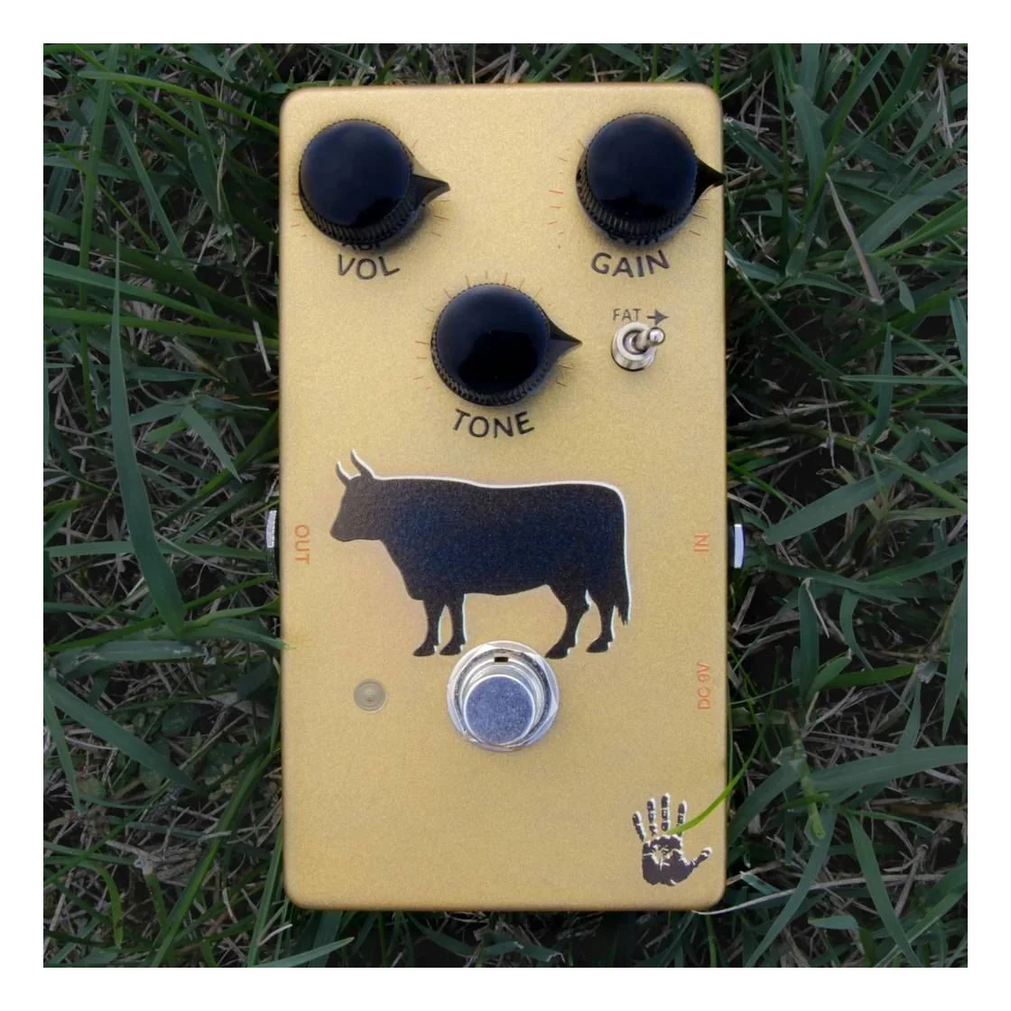 Mojo Hand FX Sacred Cow Golden Overdrive Effects Pedal - Image 2