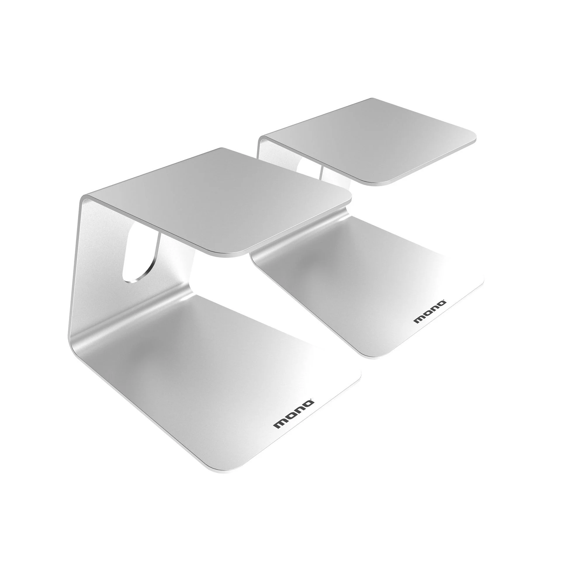 Mono PFX Mono Studio Monitor Stands (Pair) - Silver - Image 4