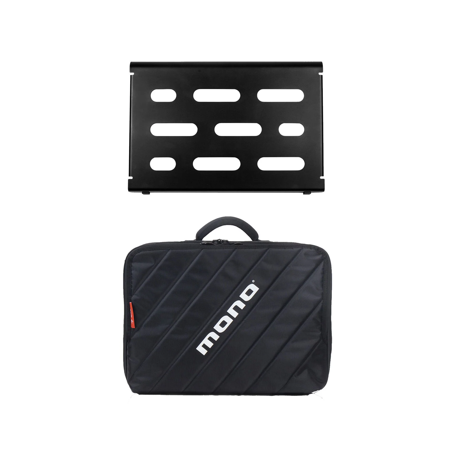 Mono PFX Pedalboard Small Black & Club 2.0 Pedalboard Case - Image 6